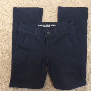 American Eagle Kick Boot Pants, 4 Short
